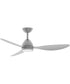 Drifter 52 inch Outdoor Fan w LED Satin Nickel
