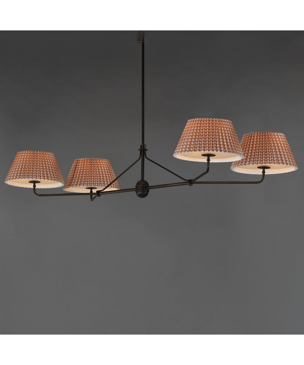 Dunbridge 4-Light Chandelier Antique Bronze