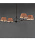 Dunbridge 4-Light Chandelier Antique Bronze