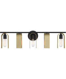 U Turn 5 Light Vanity Matte Black