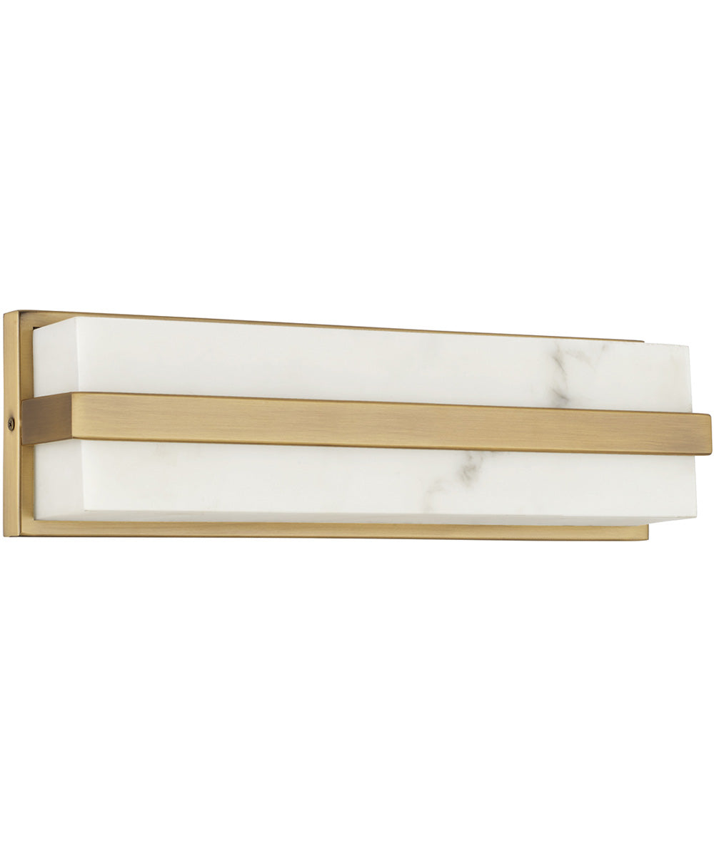 Noah 1-Light Sconce Aged Brass