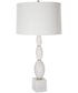 Regalia White Marble Table Lamp