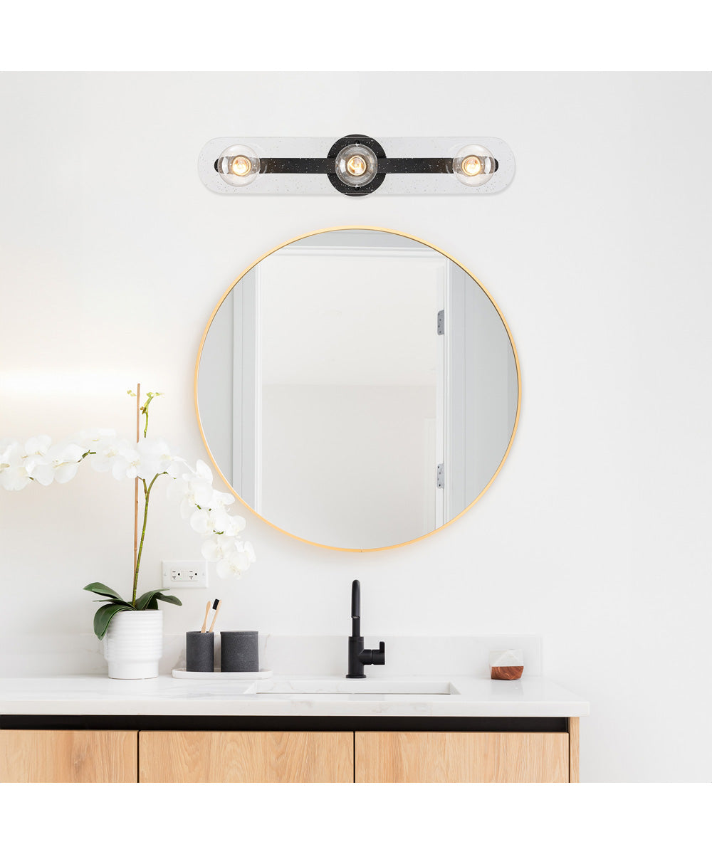 Demi 3 Light Vanity Matte Black