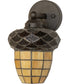 7" Wide Acorn Wall Sconce