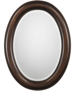 22x30" Wall Mirror Dark Bronze with Antique Gold