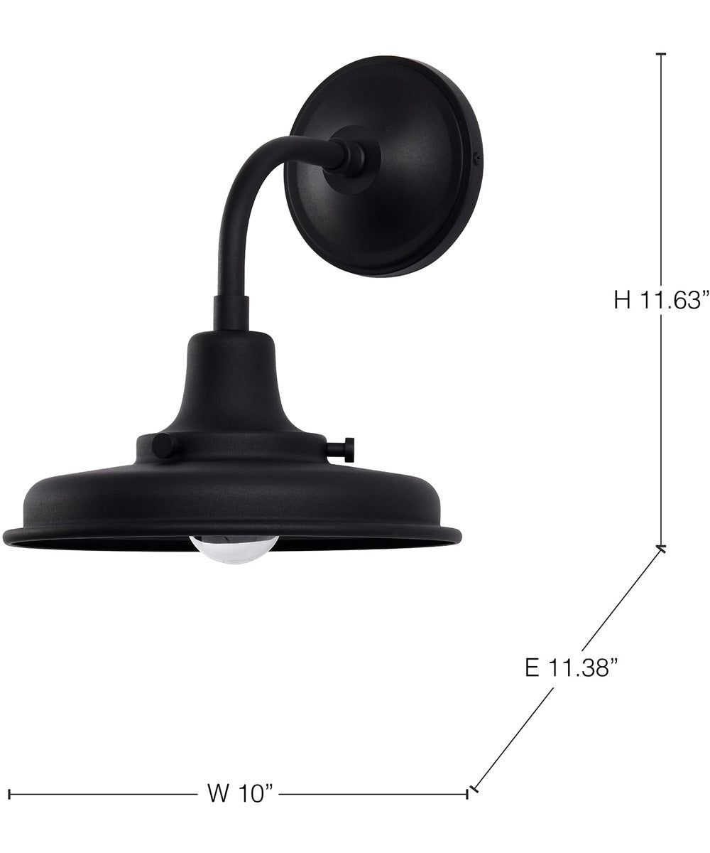 Morris 1-Light Outdoor Black