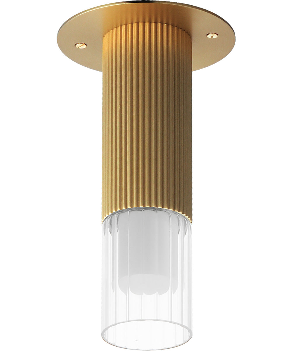 Reeds LED Flush Mount Gold