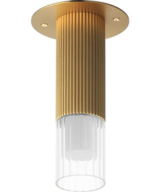 Reeds LED Flush Mount Gold