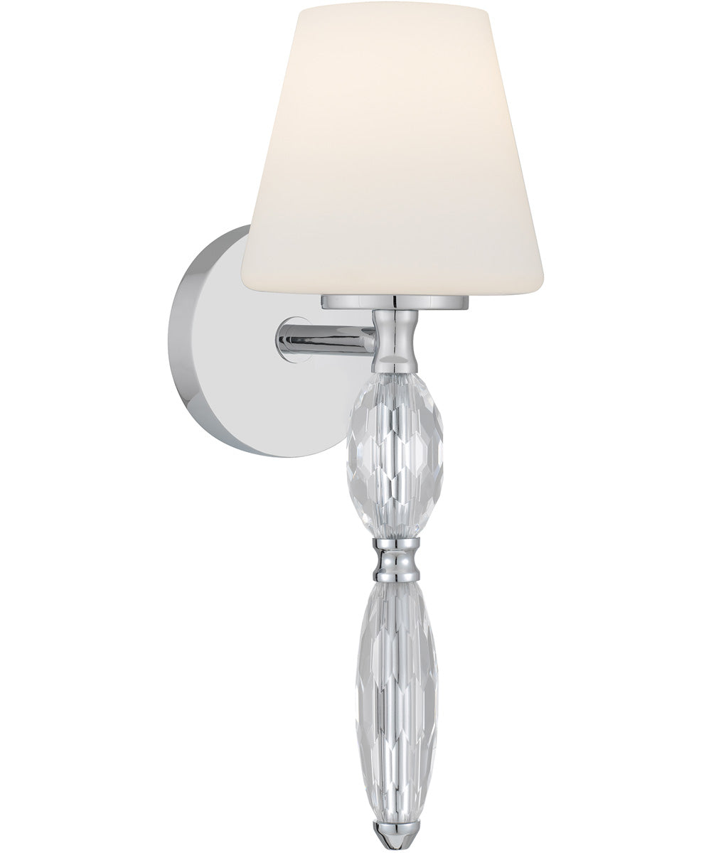 Stone 1-light Wall Sconce Polished Chrome