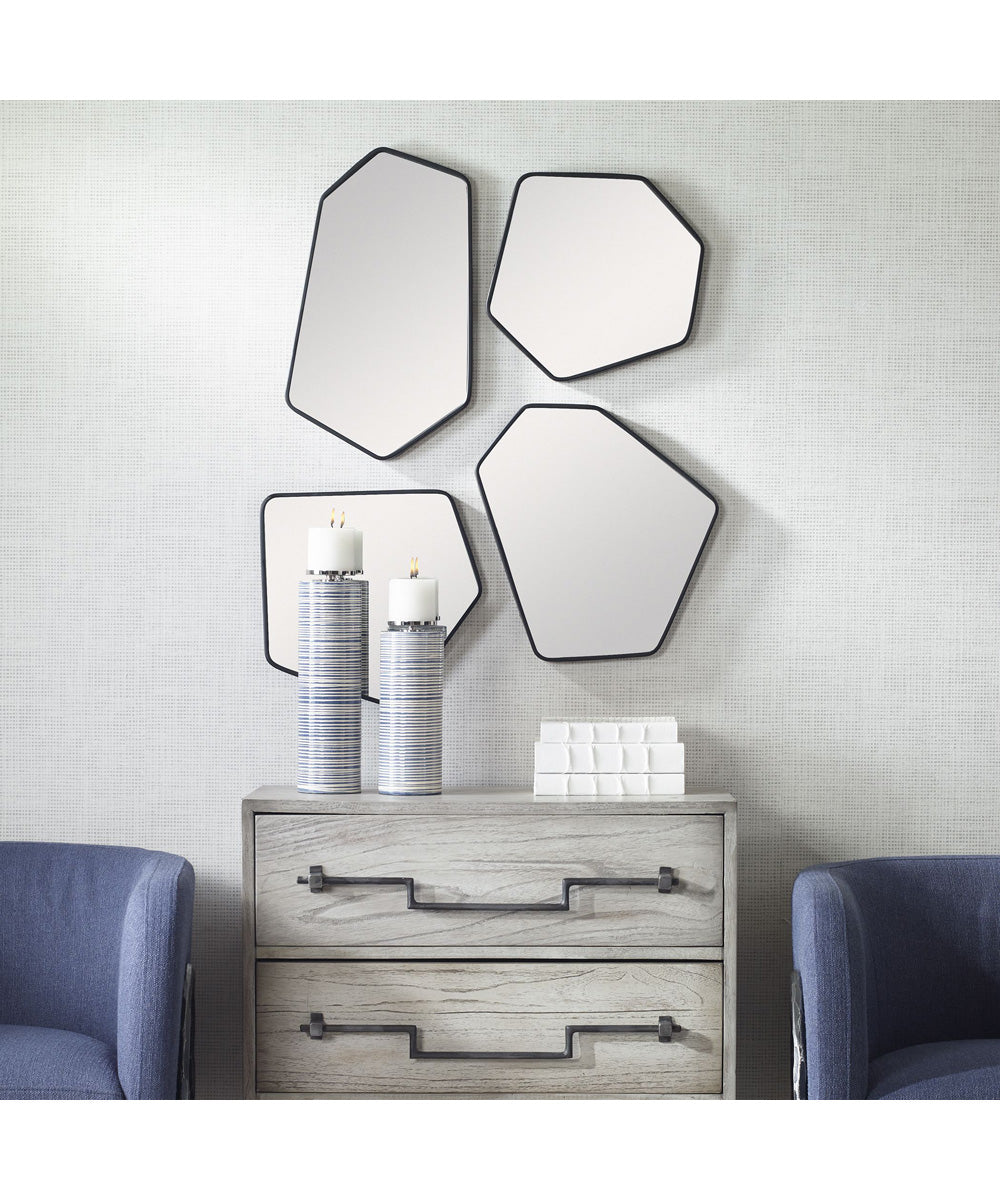 Linneah Black Mirrors, Set of 4