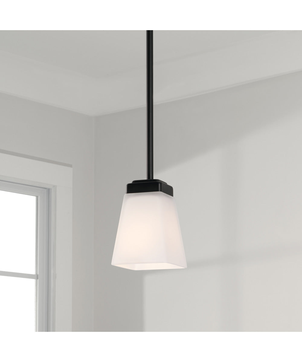 Baxley 1-Light Pendant Matte Black