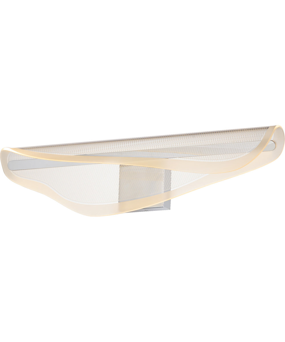 Manta 30 inch LED Bath Vanity Polished Chrome