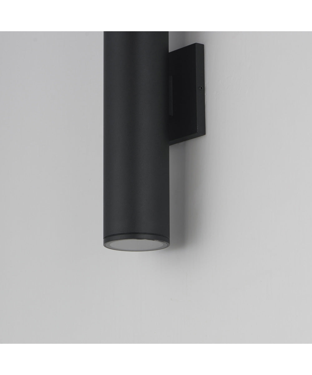 Caldera Outdoor Wall Sconce - 15 inch Black