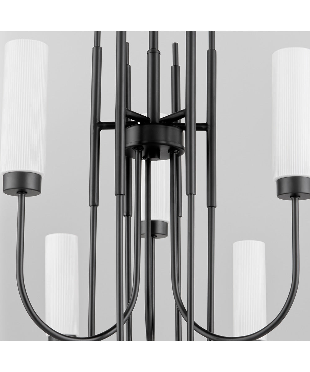 Jerome 9-light Chandelier Matte Black