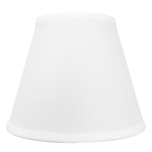 10"W x 8"H White Hardback Empire Lampshade