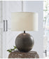 Hambell Metal Table Lamp Black/Gold