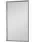 18x30" Wall Mirror in Stainless Steel
