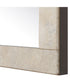 Pave Rectangular Travertine Mirror
