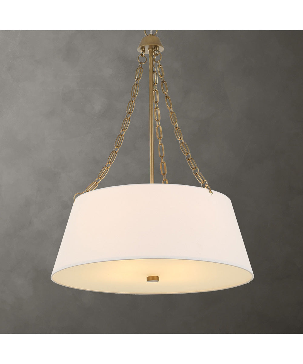 Andalucia 4 Light Drum Pendant