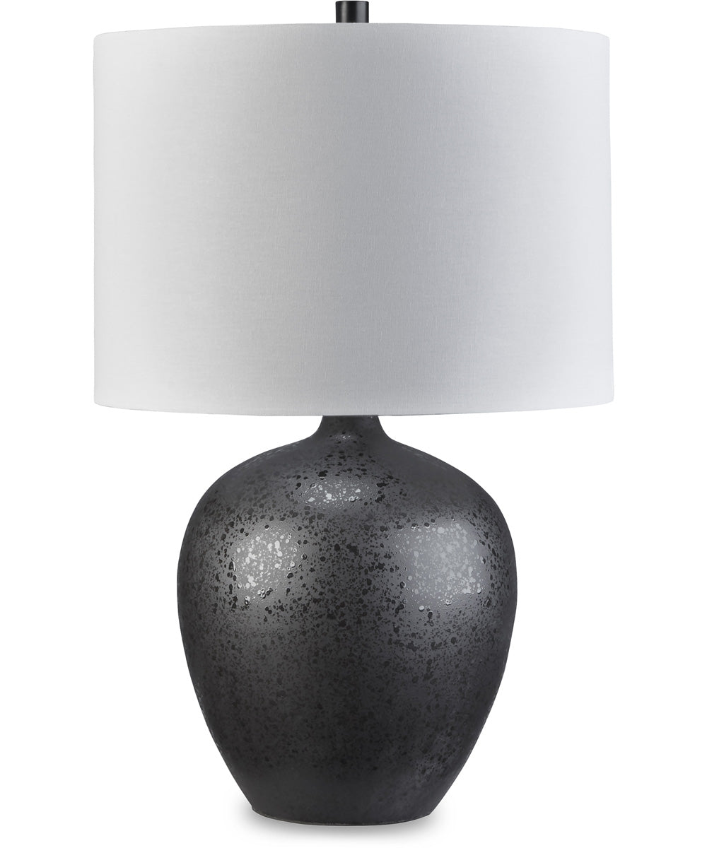 Ladstow Ceramic Table Lamp Black