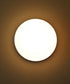 Flux 9"W 1-Light LED Flush Mount Light Fixture Satin Silver Finish by Maxim