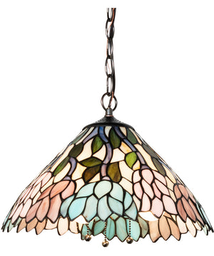 14" Wide Wisteria Pendant