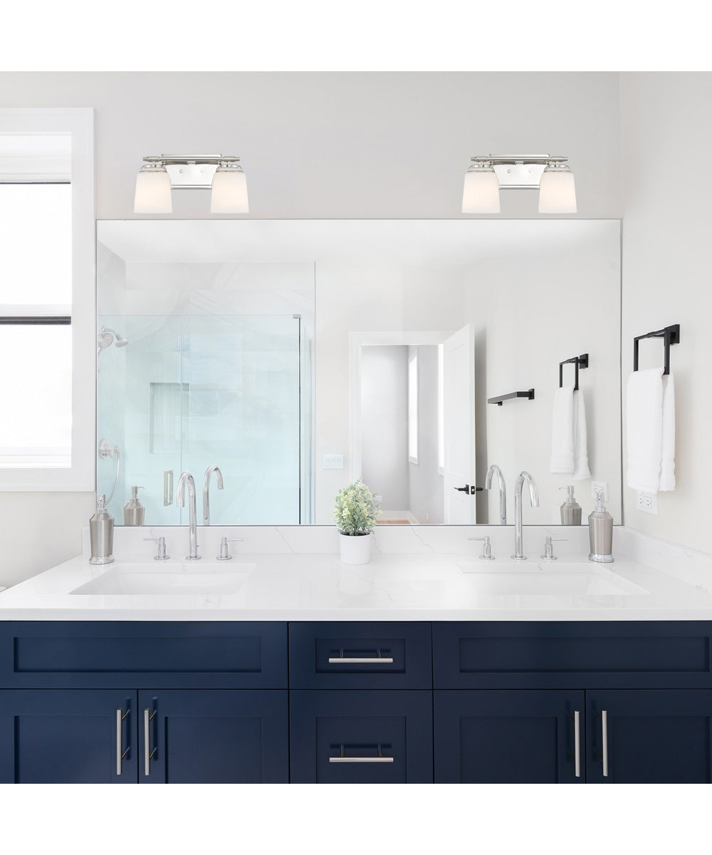 Stella 2 Light Vanity Polished Nickel