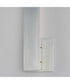 Alumilux Line 5CCT 18 inch LED Outdoor Wall Sconce Satin Aluminum