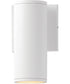 Caldera Outdoor Wall Sconce - 7.5 inch White