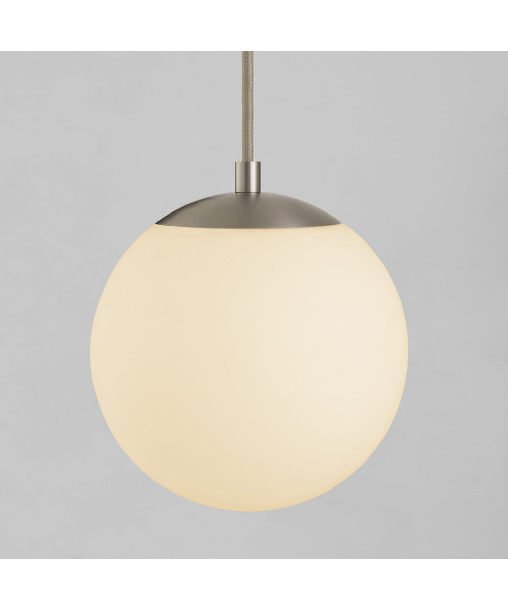 Luna Pendant Satin Nickel