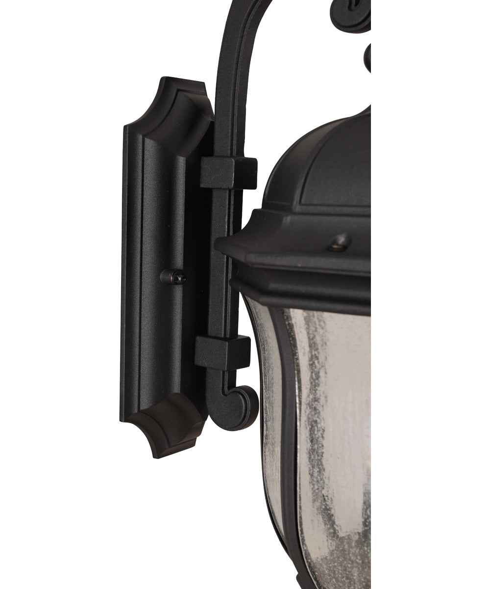 Harper 2-Light Outdoor Lighting Textured Black
