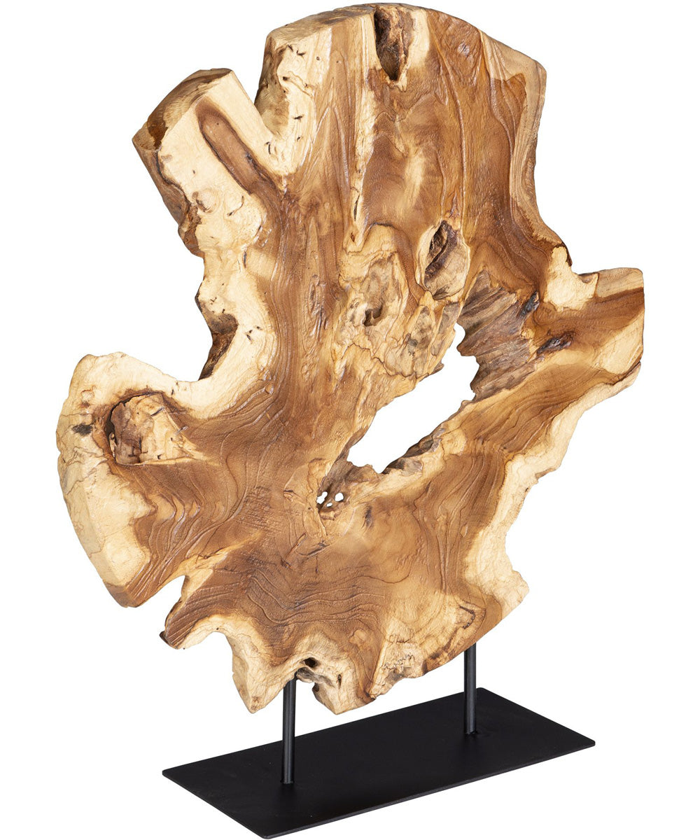 Bahati Wood Natural Sculpture