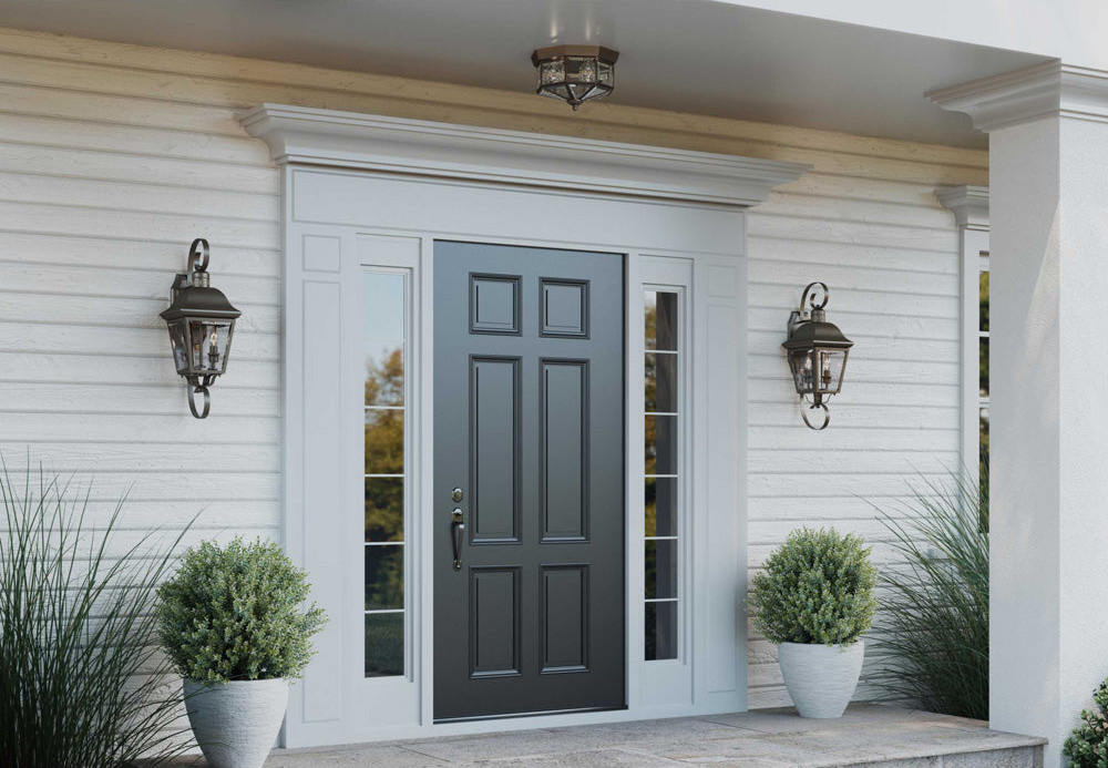 Andover 2-Light Medium Wall Lantern Antique Bronze