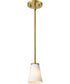 Royale 1-Light Pendant Burnished Brass