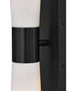Beau 2-Light Large Two Light Sconce in Black