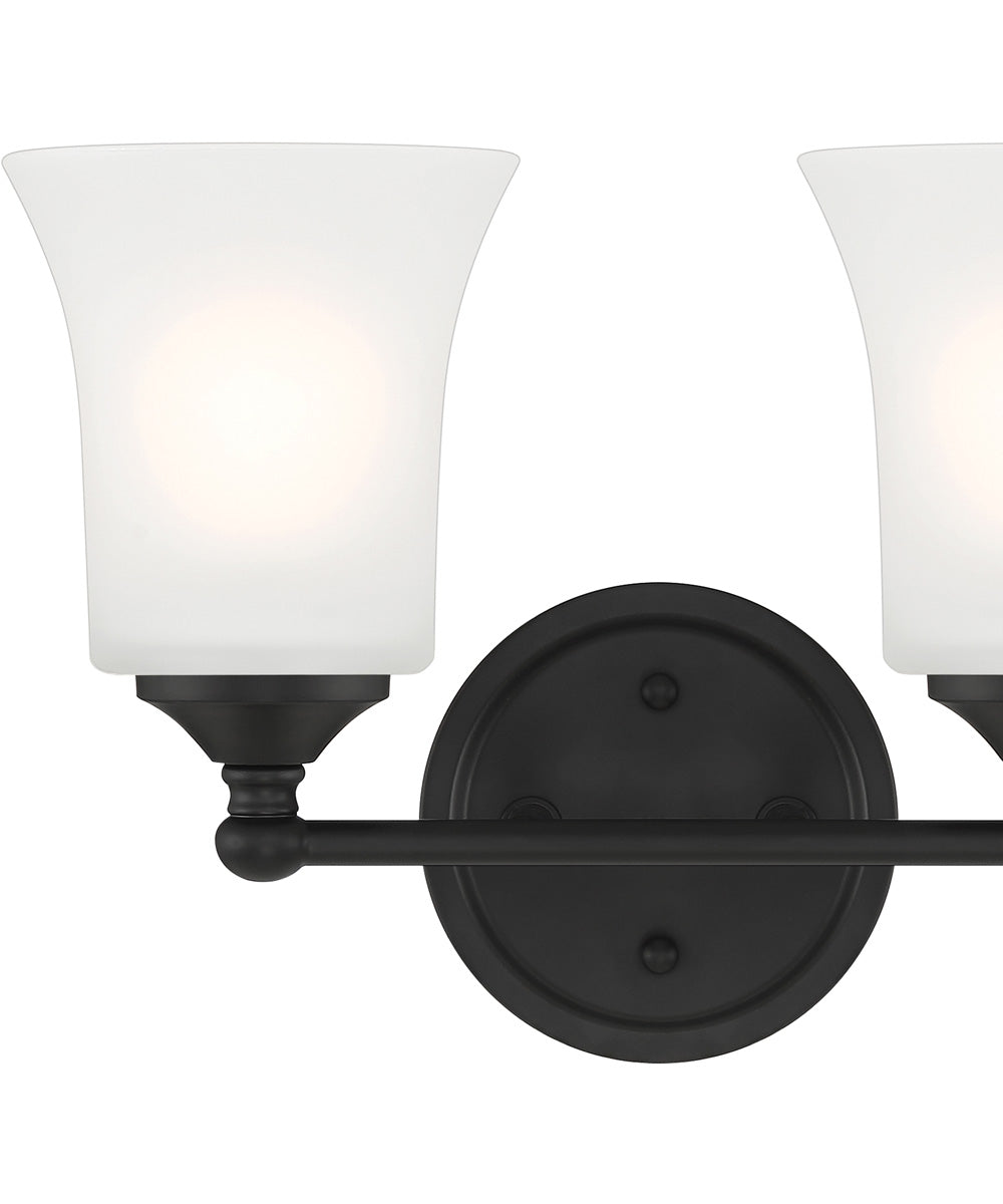 Bronson 2 Light Vanity Matte Black