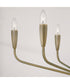 Palmer 6-Light Chandelier Antiqued Brass