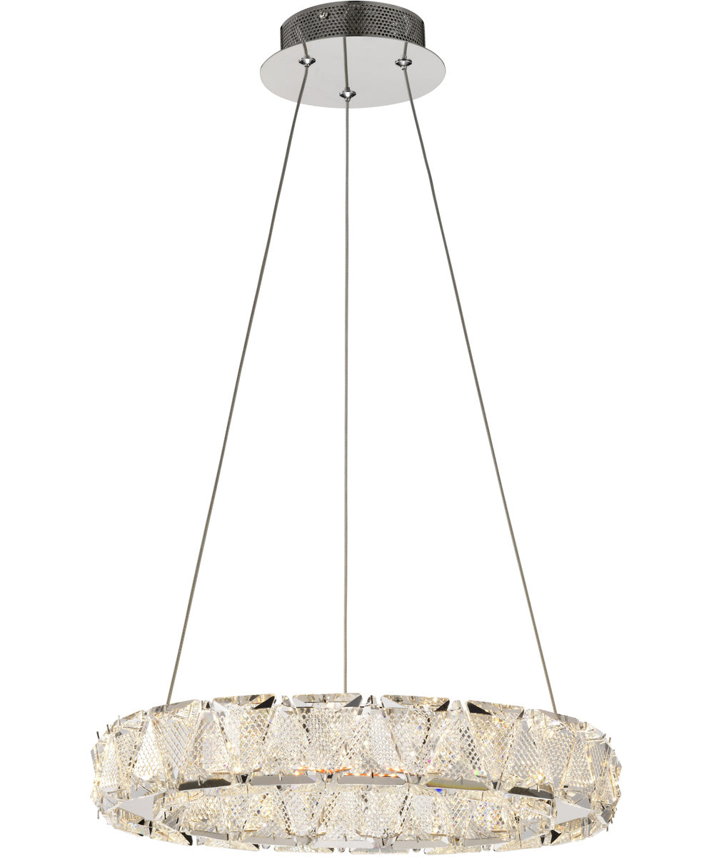 Asher  Pendant Polished Nickel