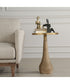 Terra Brass Accent Table