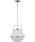 Valdora 1-Light Pendant Polished Nickel