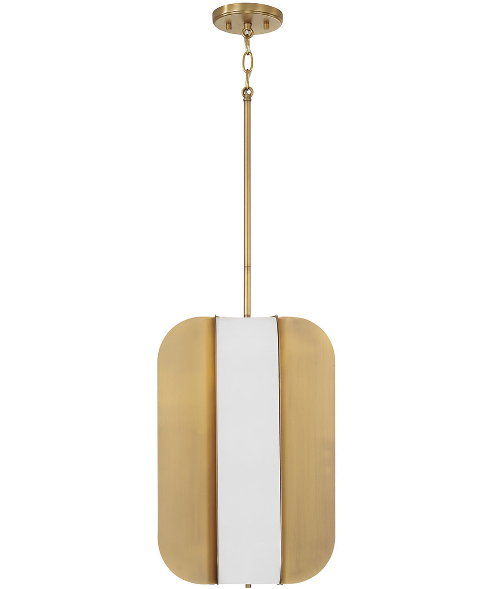 Marcell 4-Light Pendant Aged Brass