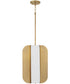 Marcell 4-Light Pendant Aged Brass