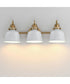 Hollis 3-Light Sconce Natural Aged Brass
