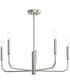 Reines 5-Light Medium Chandelier Brushed Nickel