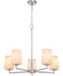Goodwin Chandelier Satin Nickel