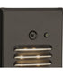 LED Indoor/Outdoor Integrated LED Wall or Step Light with Photocell Antique Bronze
