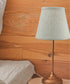 8"W x 7"H Textured Oatmeal Hard Back Lampshade Edison Clip On