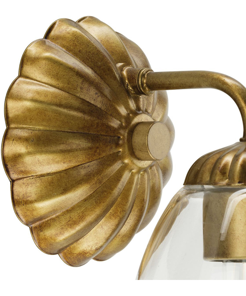 Quillan 1-Light Transitional Bath & Vanity Light Gold Ombre