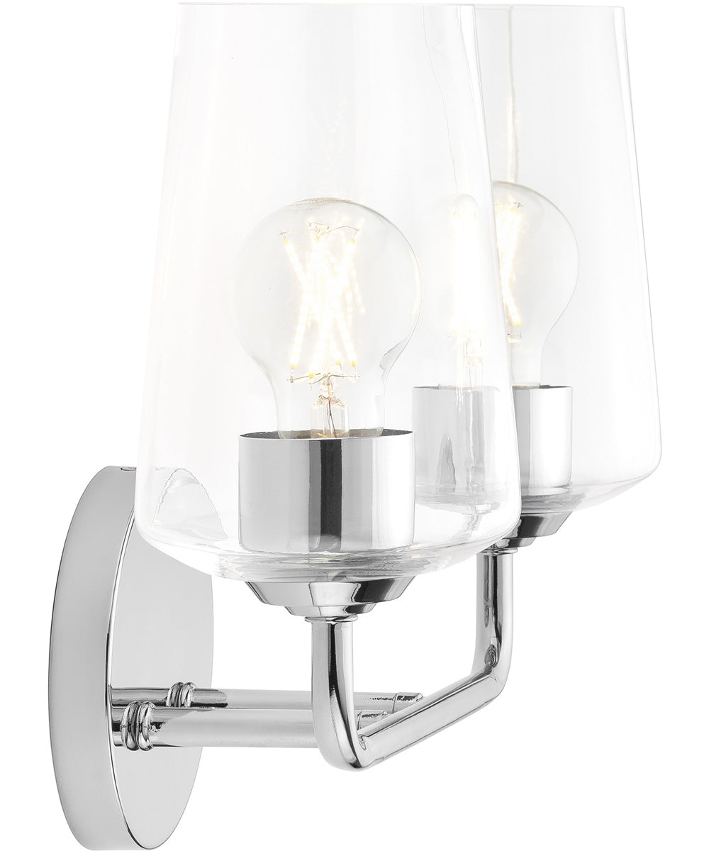 Celino 2-Light Bath & Vanity Polished Chrome