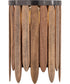 Marimba Wall Sconce Walnut